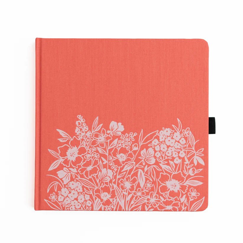 Dotted Notebook SQ - Wildflowers - 1 - Archer & Olive - Tidformera
