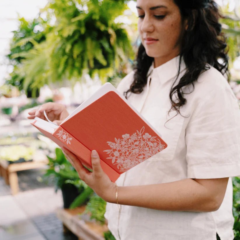 Dotted Notebook SQ - Wildflowers - 2 - Archer & Olive - Tidformera