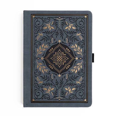 Dotted Notebook Storybook in Navy A5 - Ivory - 1 - Archer & Olive - Tidformera