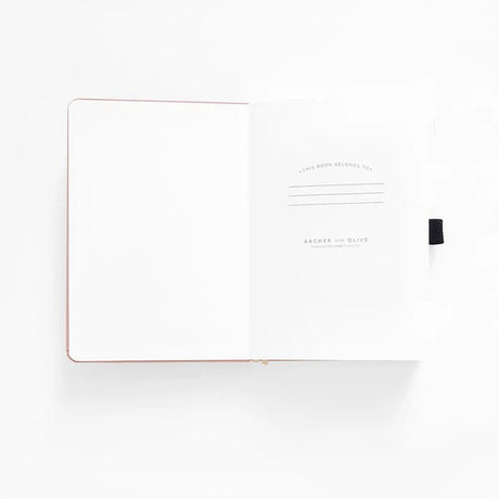 Dotted Notebook Storybook in Plum Notebook B5 - 7 - Archer & Olive - Tidformera