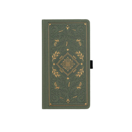 Dotted Notebook Storybook In Vintage Olive Slim - 1 - Archer & Olive - Tidformera