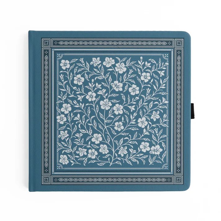 Dotted Notebook Wild Periwinkle SQ - 1 - Archer & Olive - Tidformera