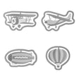 E - clips Gem i metall - Aerial vehicle - 1 - Midori - Tidformera