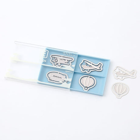E - clips Gem i metall - Aerial vehicle - 4 - Midori - Tidformera