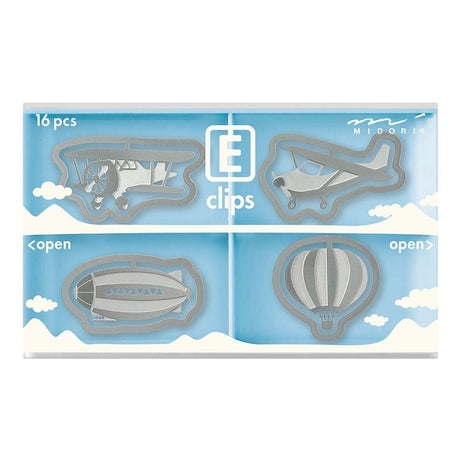 E - clips Gem i metall - Aerial vehicle - 6 - Midori - Tidformera
