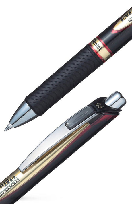EnerGel 0,5 Needlepoint - Permanent - Red - 2 - Pentel - Tidformera