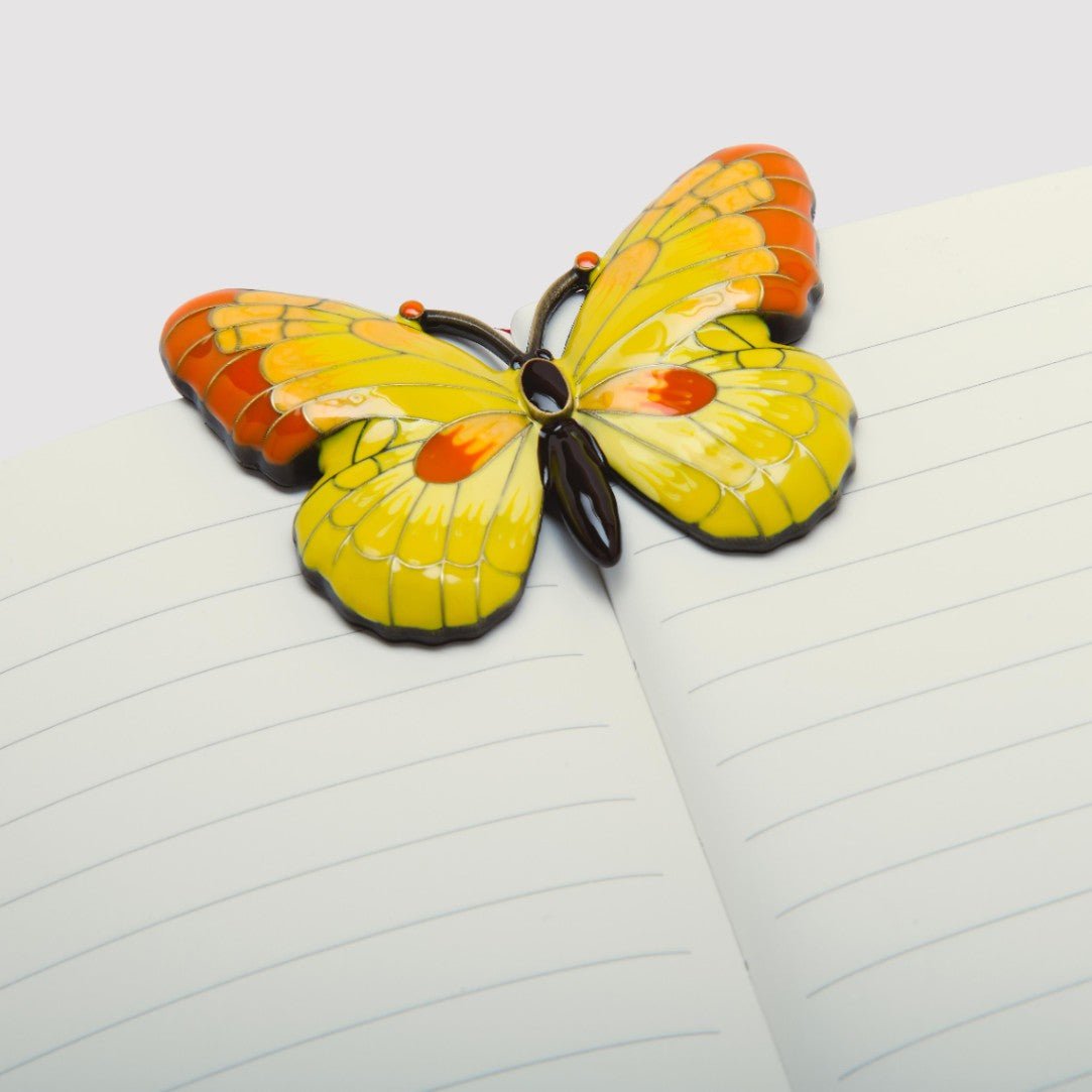 Esterbrook Page Holder Butterfly Yellow - 2 - Esterbrook - Tidformera