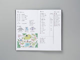 Field Notebook Sketch Book Rutat - Charcoal Black - 4 - Kokuyo - Tidformera