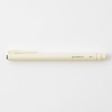 Fineliner MD Drawing Pen Black - 0,1 - 6 - Midori - Tidformera