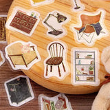 Flake stickers Aozora Flea Market - Furniture Shop - 3 - BGM - Tidformera