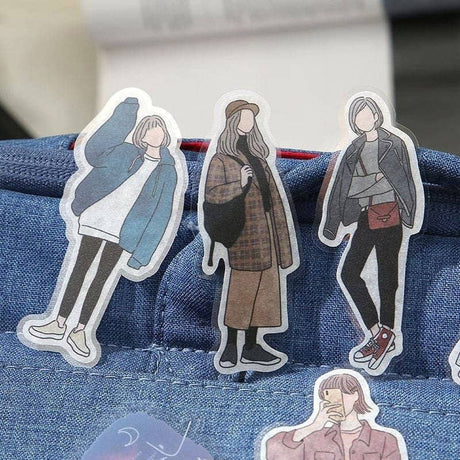 Flake stickers Coordinate Concept - Boyish - 3 - BGM - Tidformera