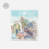 Flake stickers Coordinate - Watercolor - Bakery - 1 - BGM - Tidformera