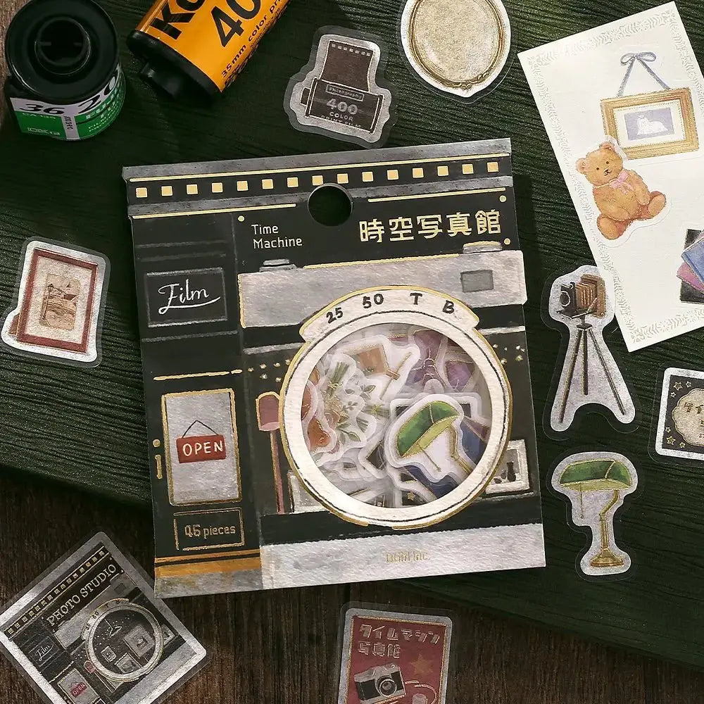 Flake stickers - Fantasy Shopping Arcade - Time and Space Photo Gallery - 5 - BGM - Tidformera