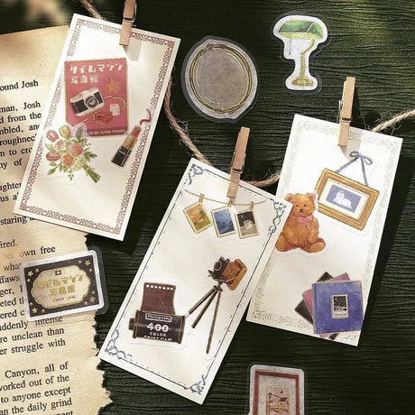 Flake stickers - Fantasy Shopping Arcade - Time and Space Photo Gallery - 4 - BGM - Tidformera