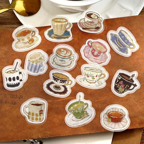 Flake stickers - Ippai - Cups are full - 4 - BGM - Tidformera