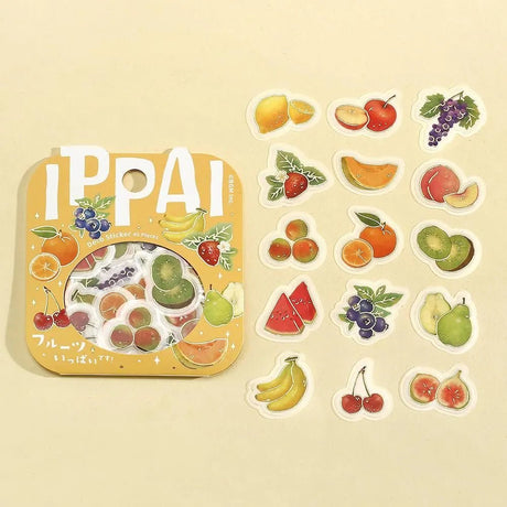 Flake stickers - Ippai - Fruits are all over the place! - 2 - BGM - Tidformera