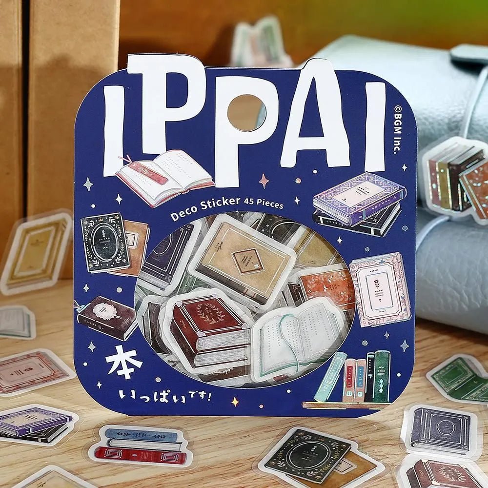 Flake stickers - Ippai - Lots of books! - 1 - BGM - Tidformera