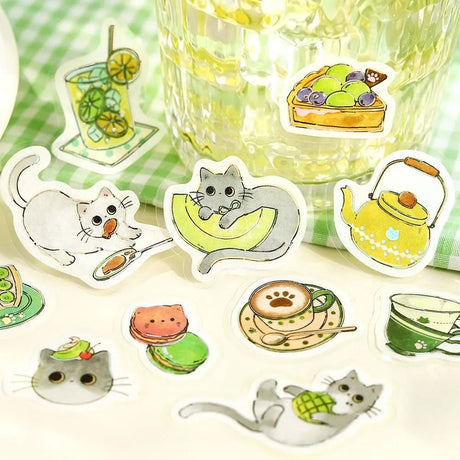Flake stickers - Welcome Meow! - Haineko - 4 - BGM - Tidformera