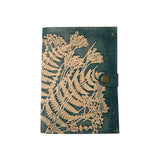 Flora Leather Journal Denim - 1 - Lamali - Tidformera