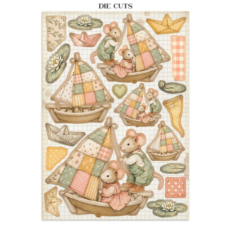 Focus points - Junk Journal - Cozy Family - 16 - Stamperia - Tidformera