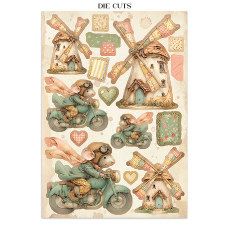 Focus points - Junk Journal - Cozy Family - 18 - Stamperia - Tidformera