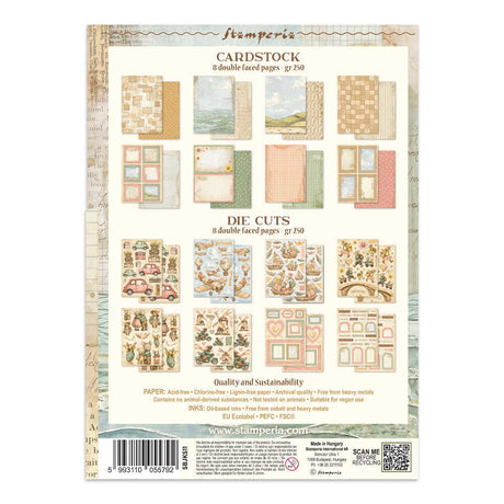 Focus points - Junk Journal - Cozy Family - 20 - Stamperia - Tidformera