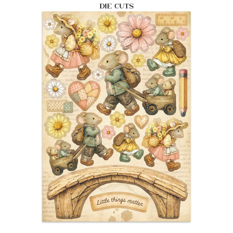Focus points - Junk Journal - Cozy Family - 2 - Stamperia - Tidformera