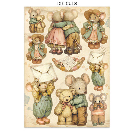 Focus points - Junk Journal - Cozy Family - 17 - Stamperia - Tidformera