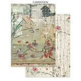 Focus points - Junk Journal - Oriental garden - 15 - Stamperia - Tidformera