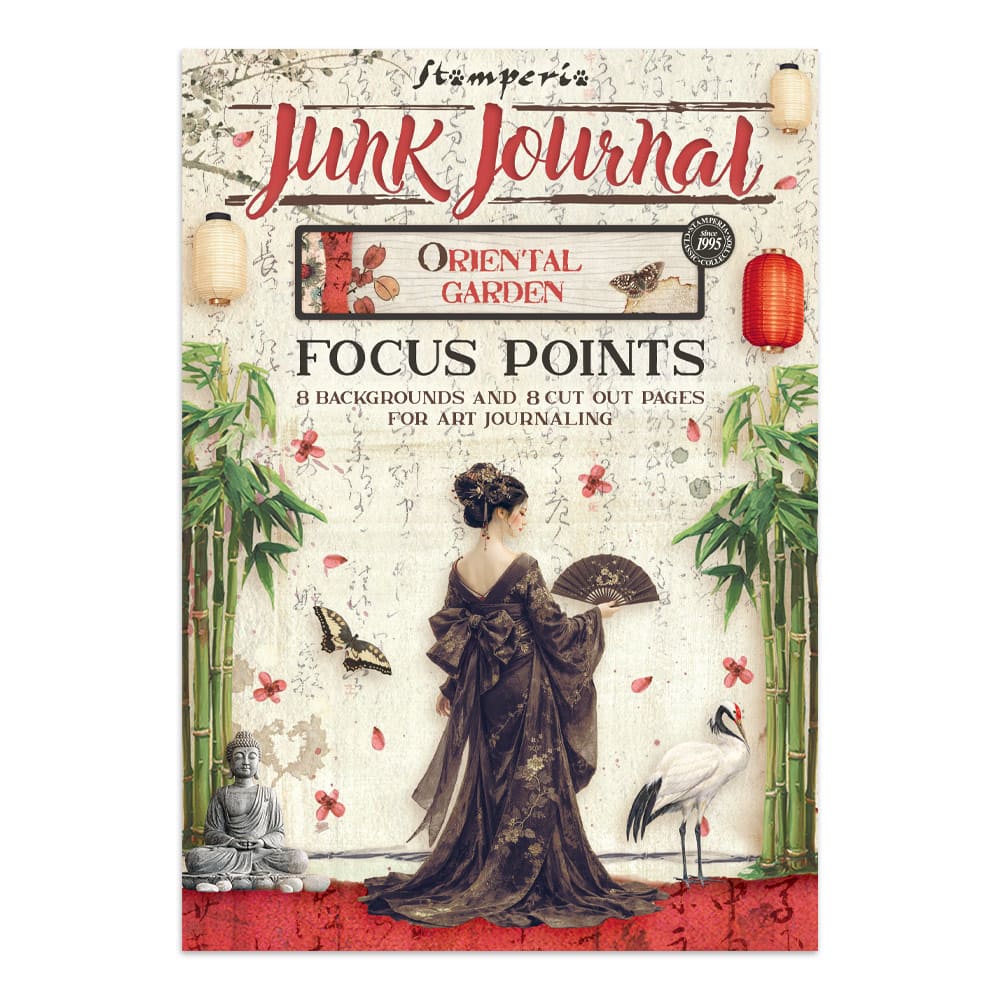 Focus points - Junk Journal - Oriental garden - 1 - Stamperia - Tidformera