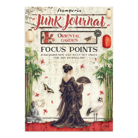 Focus points - Junk Journal - Oriental garden - 1 - Stamperia - Tidformera