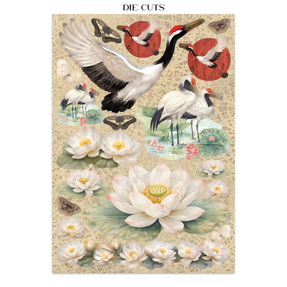 Focus points - Junk Journal - Oriental garden - 8 - Stamperia - Tidformera
