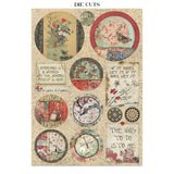Focus points - Junk Journal - Oriental garden - 10 - Stamperia - Tidformera