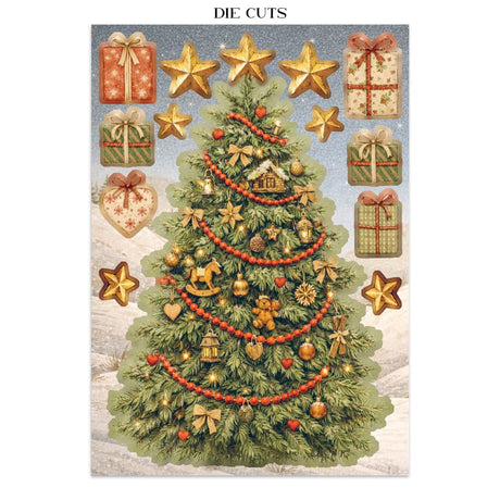 Focus points - Junk Journal - Silent Night - 26 - Stamperia - Tidformera