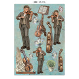 Focus points - Junk Journal - Symphony - 3 - Stamperia - Tidformera