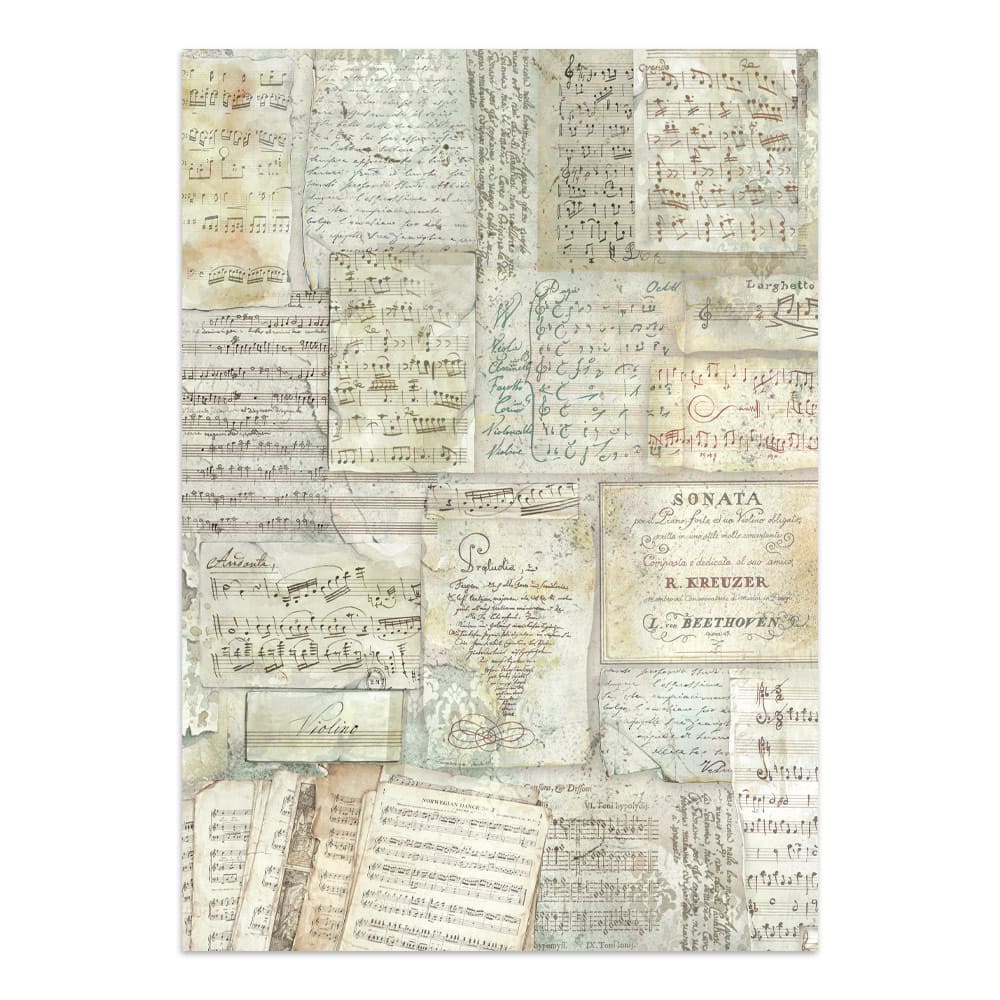 Focus points - Junk Journal - Symphony - 10 - Stamperia - Tidformera