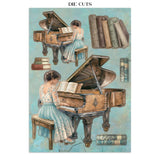 Focus points - Junk Journal - Symphony - 4 - Stamperia - Tidformera