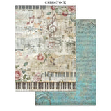 Focus points - Junk Journal - Symphony - 27 - Stamperia - Tidformera