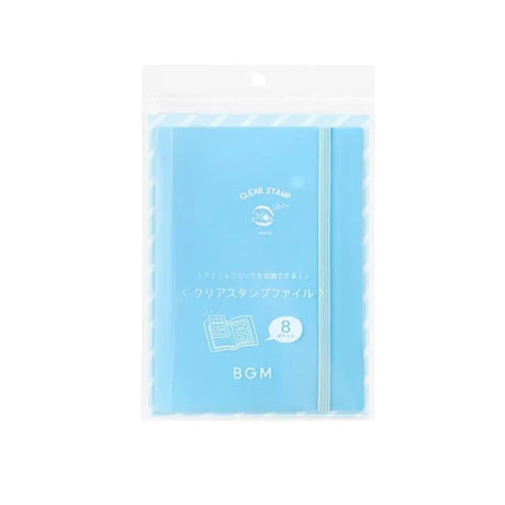 Förvaringsmapp BGM Clear stamps - Baby Blue - 1 - BGM - Tidformera