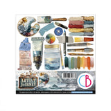Fussy Cut Pad 24 - pack - An artist journey - 1 - Ciao Bella - Tidformera
