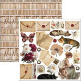 Fussy Cut Pad 24 - pack - Book Lovers - 5 - Ciao Bella - Tidformera