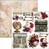 Fussy Cut Pad 24 - pack - Book Lovers - 3 - Ciao Bella - Tidformera