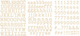 Fyndhörna - Alphabet Stickers - 2 - Tidformera - Tidformera
