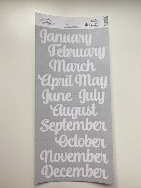 Fyndhörna - Daily Doodles Cardstock stickers - 1 - Tidformera - Tidformera