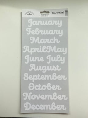 Fyndhörna - Day to Day Cardstock stickers - 1 - Tidformera - Tidformera