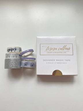 Fyndhörna - Teresa Collins washi tape 6 - pack - 1 - Tidformera - Tidformera
