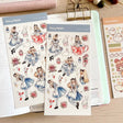 Fyndhörna Washi Stickers No. 026 Alice & rabbit - 1 - Tidformera - Tidformera