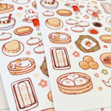 Fyndhörna Washi Stickers no. 032 Yum cha - 5 - Tidformera - Tidformera