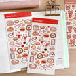 Fyndhörna Washi Stickers no. 032 Yum cha - 1 - Tidformera - Tidformera