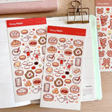 Fyndhörna Washi Stickers no. 032 Yum cha - 1 - Tidformera - Tidformera